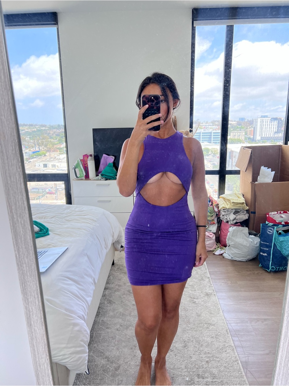 Oh Polly Purple Dress